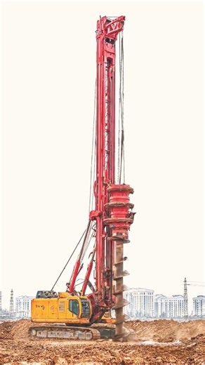 Rig Drilling Process | Borehole Drilling Machine in Action 🔥 #Shorts