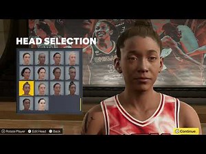 NBA 2K23 CREATE A WNBA PLAYER