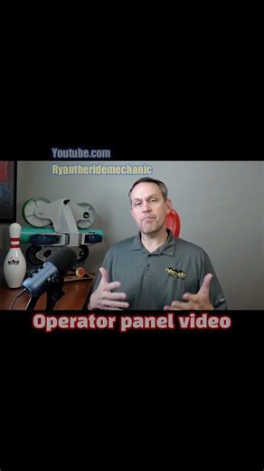 Panelview or HMI will show what the ride is doing #shorts