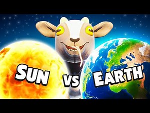 Smashing the SUN Into the EARTH in Goat Simulator!