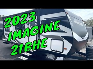 NEW 2023 GRAND DESIGN IMAGINE XLS 21BHE TRAVEL TRAILER Dodd RV BUNK BEDS MURPHY BED WALKTHROUGH