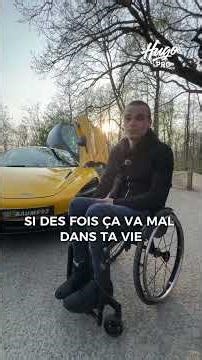 Message pour les jeunes paraplégiques. 🙏 @Baums92 #voiture #mclaren #automobile