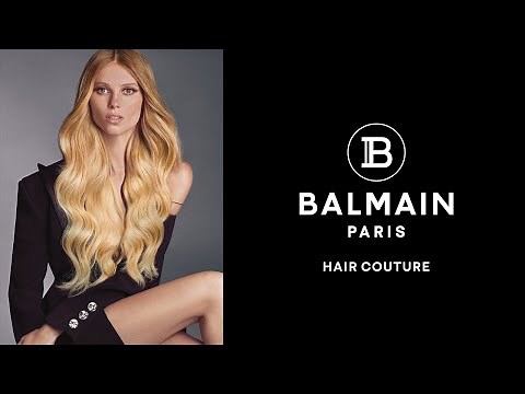 BALMAIN HAIR COUTURE SPRING-SUMMER 2021 CAMPAIGN ARISTO-MEETS-REBEL CHIC