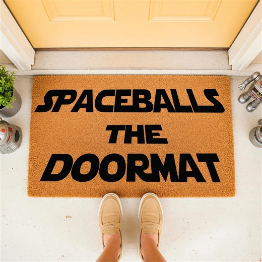 Funny Doormat: Spaceballs the Doormat Science Fiction Movie Parody Welcome Mat - Etsy Australia