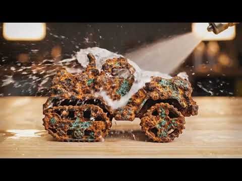 Extreme Rust Removal! - Rusted Toy ATV Restoration