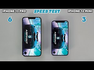 iPhone 13 Pro vs iPhone 12 Mini | Speedtest & Camera Comparison
