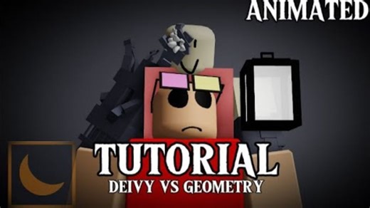 [搬运]TUTORIAL | Forsaken UST animated! (roblox animation)