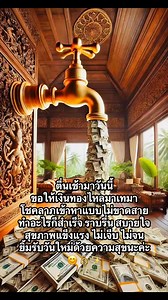 🌞 ตื่นเช้ามาขอให้เงินไหลเข้า ความเศร้าไหลออก 💸✨🙏 | แคปชั่นกาแฟ