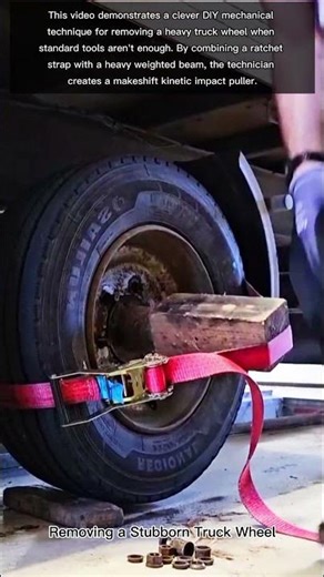 Removing a Stubborn Truck Wheel