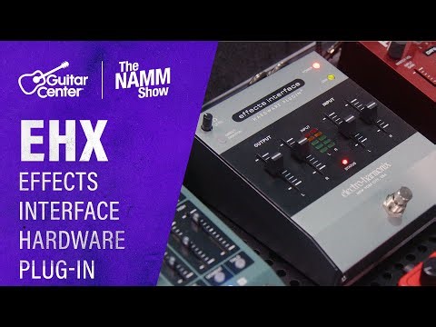 NEW Electro-Harmonix Effects Interface Hardware Plugin Overview and Demo | NAMM 2026