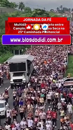 Caminhada Penitencial da Diocese de Campina Grande 22 /03/2026