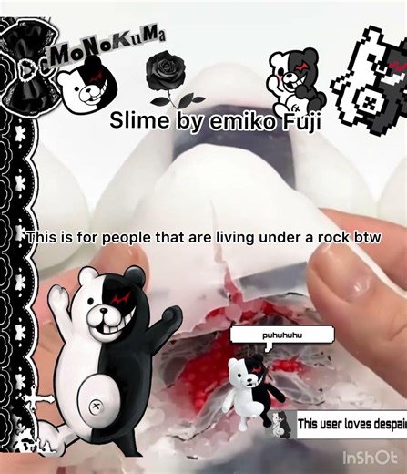 Roblox rant #monokuma #slime #asmr #rantshorts #slimerants