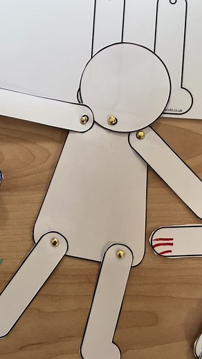 Make Split Pin Puppets for Fine Motor Skills Development