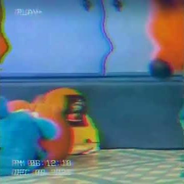 Bear in the big blue house￼ ￼falling for fall reversed