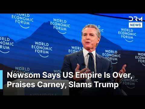 “Weakness Masquerading as Strength”, Gavin Newsom Praises Carney Speech, Unloads on Trump | AC1G
