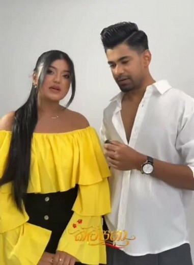 කවුද RnR කියන්නේ 😁♥️ | raweenkanishka | roshelrogers | Kalpana Movie