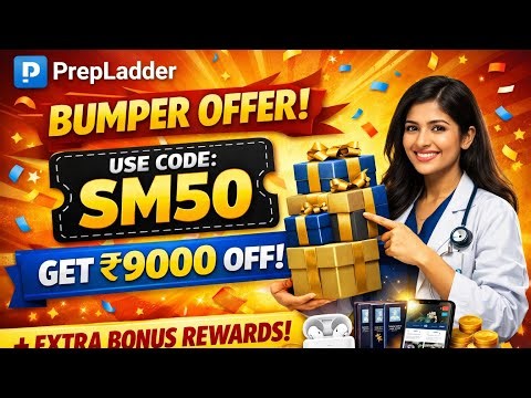 Prepladder Coupon Code 2026 🔥 Get ₹10,000 OFF | Latest Prepladder Discount Code | Medical PG Offer
