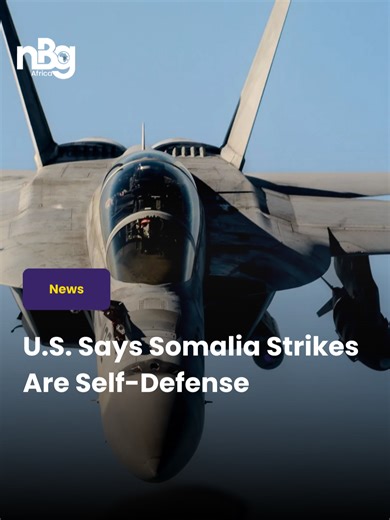 The United States carried out fresh airstrikes in Somalia, saying the mission is about preventing terrorist attacks against the U.S. homeland and its allies. Are these strikes necessary security measures, or could they create more instability in the long run? #NBGUpdates #usa #Somalia #airstrikes #security #USarmy #fyp