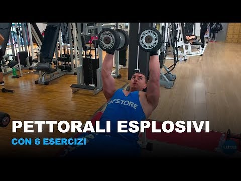Allenamento completo muscoli del petto (con 6 esercizi pettorali)