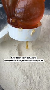 The only way to measure sticky things 🤯 Easy way to measure sticky things without making a mess of forgetting some | Juliette Electrique