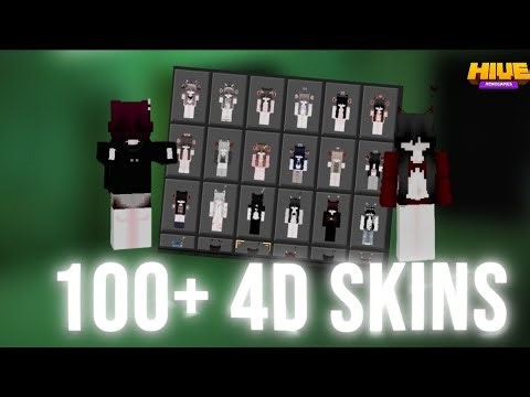 One Cosmetics Packs || 4D skins working onHIVE 2025, 100+ cosmetics (1.21+)