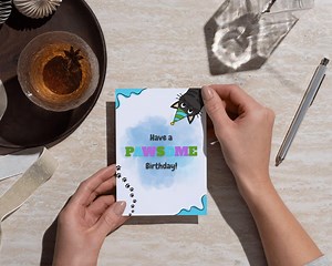 PRINTABLE 5" X 7" Funny Cat Birthday Card - Etsy Canada