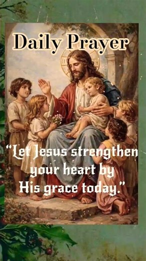 Give your day to Jesus #catholicdailyreflectiontoday #catholicmorningprayer #biblereflection