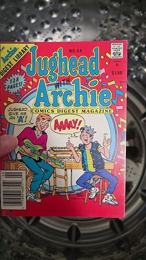 Jughead with Archie Comics Digest Magazine No. 99 July 1990 Archie Comic Publications, Inc.