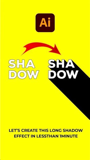 Create Stunning Long Shadow Effects in Under 1 Minute with Illustrator!