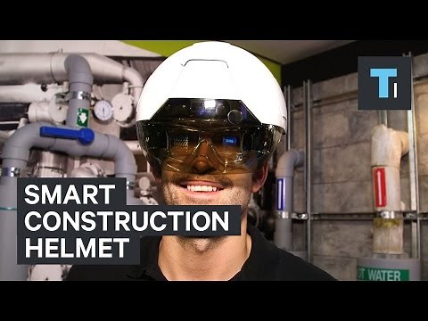 Smart construction helmet