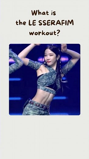 Intense LE SSERAFIM Workout Routine | Kpop Idol Fitness to Lose Weight Fast