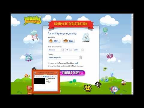 How To Create A Moshi Monsters Account