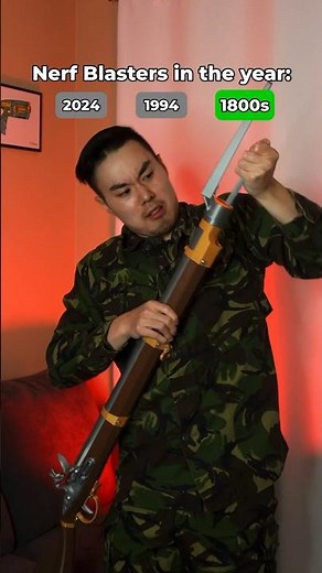 Nerf Blasters over the years