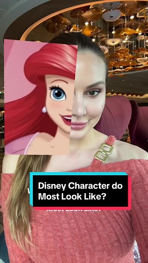 Which Disney character am I? #disneytiktok #disneyprincess