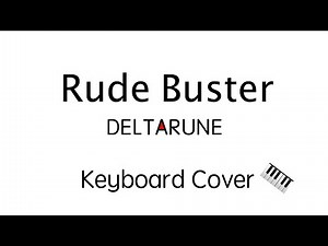 Rude Buster "Deltarune" Keyboard cover