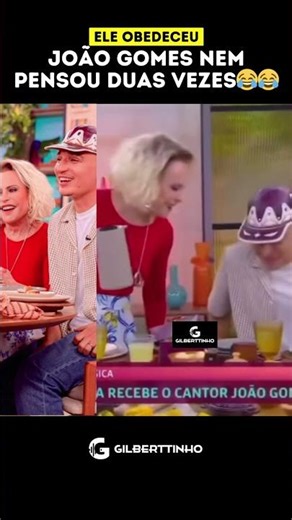 JOÃO GOMES NEM PENSOU DUAS VEZES😂😂