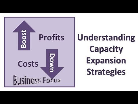 Understanding Capacity Expansion Strategies