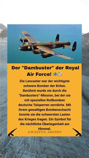 Avro Lancaster: Der legendäre Bomber der Dambusters 🇬🇧💣