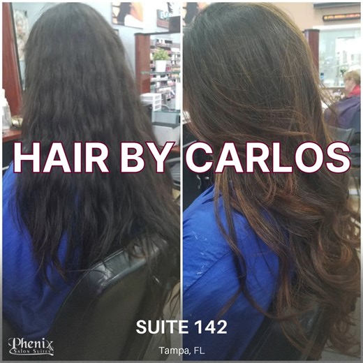 ✨ Ready for a glow-up in Tampa? ✨ Get a gorgeous hairstyle by Carlos Gonzalez in Suite 142 at Phenix Salon Suites in Tampa! 💇‍♀️💇‍♂️ Hair by Carlos offers expert services, including: ✨ Haircuts ✨ Hair Color & Highlights ✨ Color Corrections ✨ Customized Haircare Services Plus, Carlos also provides eyebrow and nail services for your full beauty refresh! 💅✨ 📲 Book your appointment today: Call/Text 813-728-8397 Carlos, thank you for being such an amazing part of our Phenix Tampa family! We appre