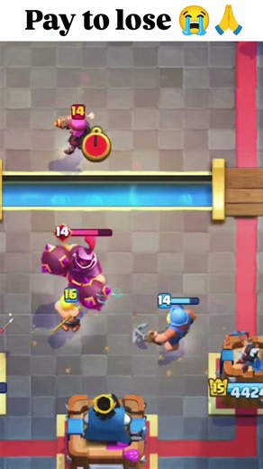 Pay to Lose Mega Knight #clashroyale #shorts