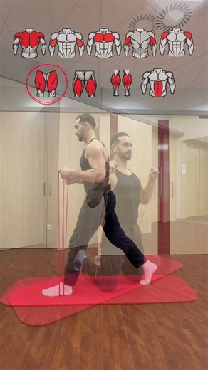 Full Body Workout / Long loop resistance bands