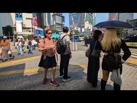 【高画質FHDライブカメラ】35℃！灼熱の渋谷スクランブル交差点 定点カメラ Shibuya scramble crossing fixed point【live camera】2024/07/05
