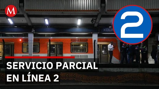 ¡Toma precauciones! Inician cierres y cambios de horario en la Línea 2 del Metro