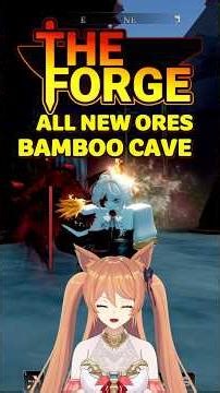 ALL NEW ORES IN BAMBOO CAVE ABYSS ROBLOX | Xen'Rani #vtuber #shorts #roblox #theforge