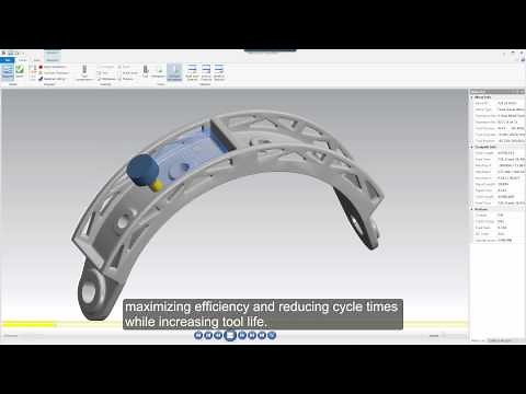 Mastercam X8 - New Multiaxis Roughing