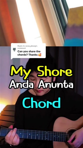 How to Play 'My Shore' by Anda Anunta on Guitar