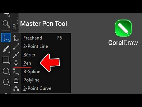 Master Pen Tool in CorelDraw 2026
