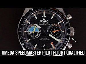Most Interesting Omega In YEARS! Speedmaster Pilot Flight Qualified Watch Review