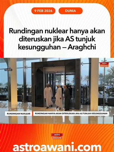 Rundingan Nuklear Iran: Fokus pada Program dan Ketegangan AS
