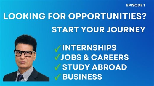 Looking for opportunities? Start here | Episode 1 | Learning with Dr Shukla | Sanjay Kumar Shukla, PhD, F.ASCE, FIEAust, CPEng, IntPE(Aus)